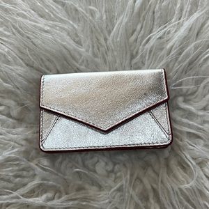 RFID blocking leather card holder